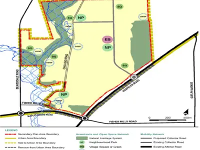 Image showing map of subject lands.
