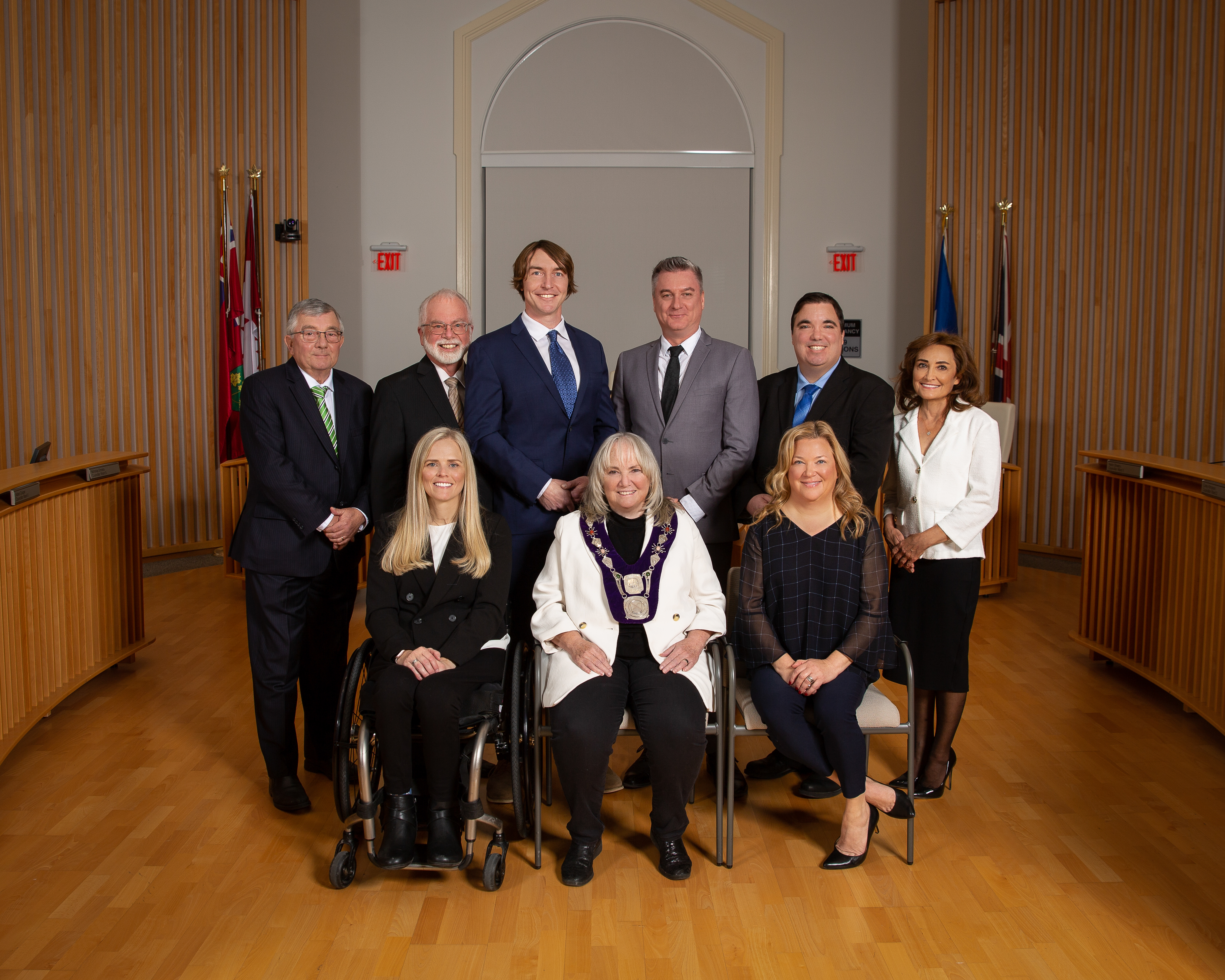 2025 City Council group photo.