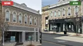 Renovated storefront at 18 Main Street