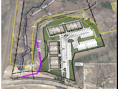 Image showing map of subject lands.